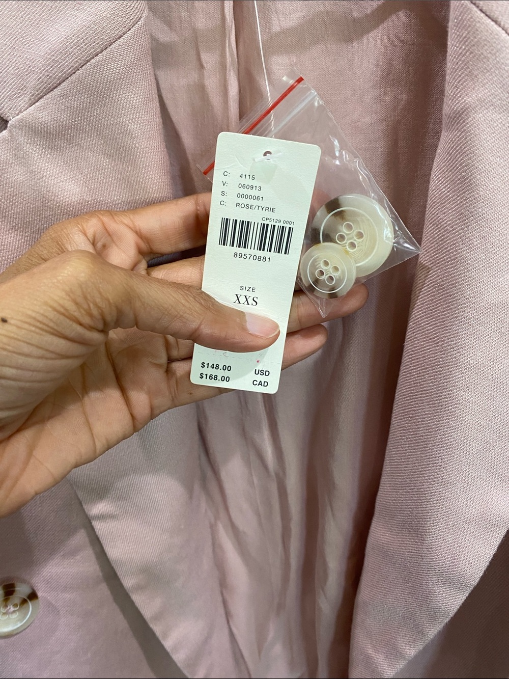 Anthropologie Linen blazer - Picture 6 of 8